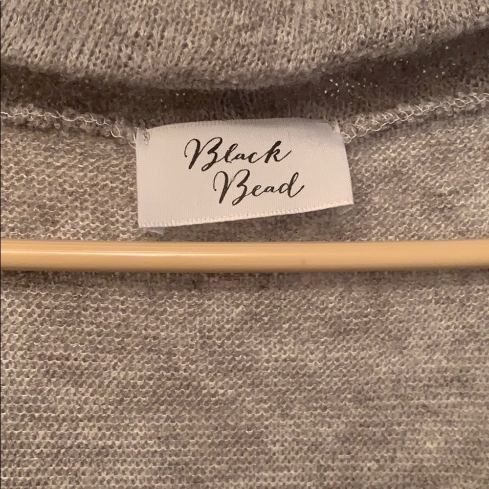 GRAY WOOL SWEATER - Picture 2 of 4
